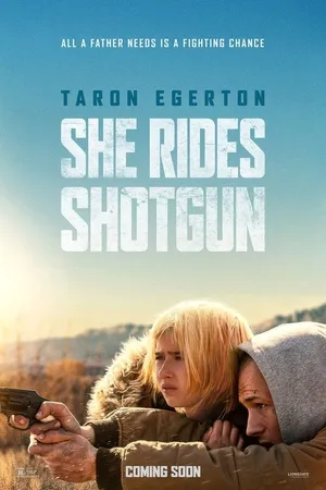 She Rides Shotgun 2025 Hindi Dual Audio HD Poster Download - Filmyzilla